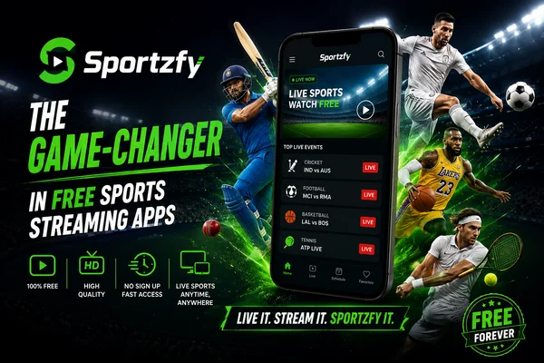 Sportzfy – The Game-Changer in Free Sports Streaming Apps