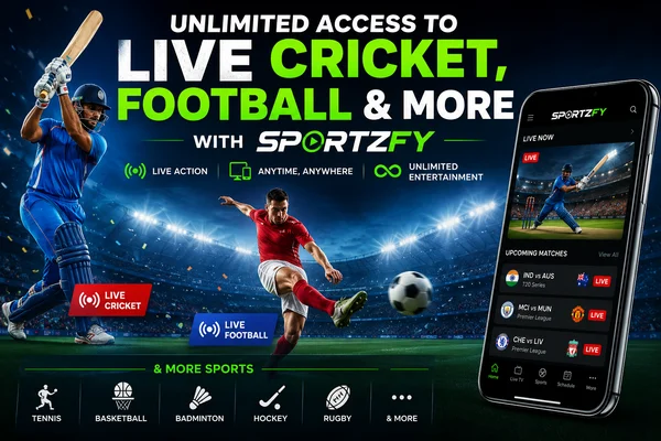 Unlimited Access to Live Cricket, Football & More with Sportzfy